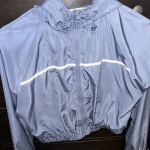 Forever 21 Blue Mesh Fabric